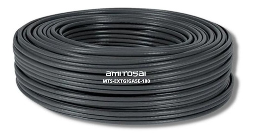 Cable Utp Cat 5e Amitosai 100 Metros Exterior %100 Cobre Qk6