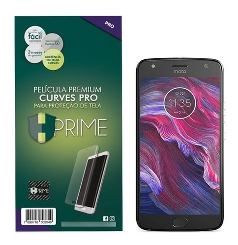 Película Hprime Curves Pro Lançamento Motorola Moto X4