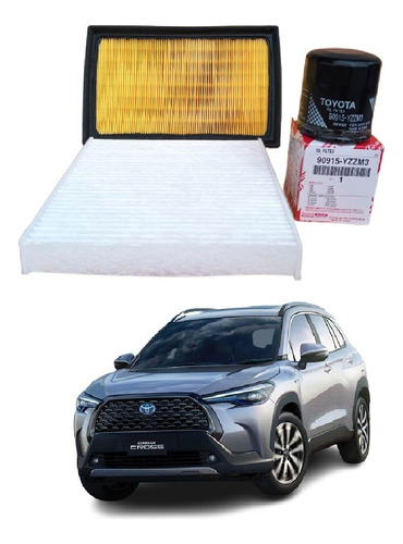 Kit Filtros Toyota Corolla Cross 2.0 Año 2022