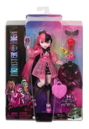 Boneca Monster High Draculaura Da Moda + Pet Magico Ed 2023 - Alfabay -  Cubo Mágico - Quebra Cabeças - A loja de Profissionais e Colecionadores!