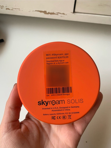 Skyroam Solis Hotspot. Punto Acceso Wifi (Usado)