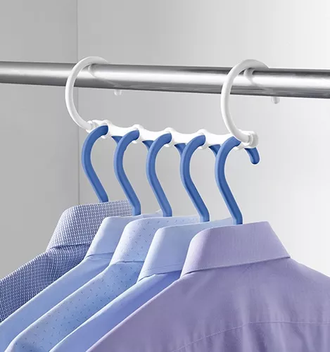 Eldorado - Ganchos para ropa de adulto, de plástico, ideal para uso diario  estándar, gancho para ropa como camisas, blusas, camisetas, vestidos