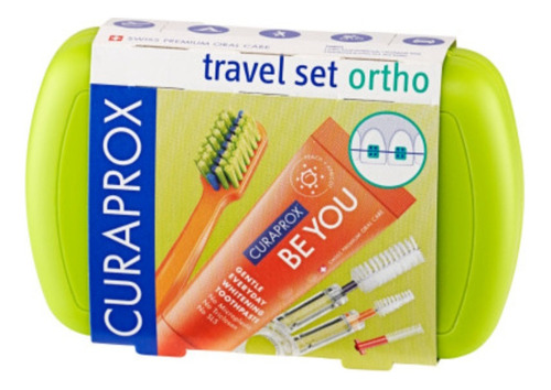 Curaprox Travel Set Ortho Verde