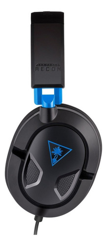 Audífonos Turtle Beach Earforce Recon 50p Ps4/ps5/pc Color Negro/azul