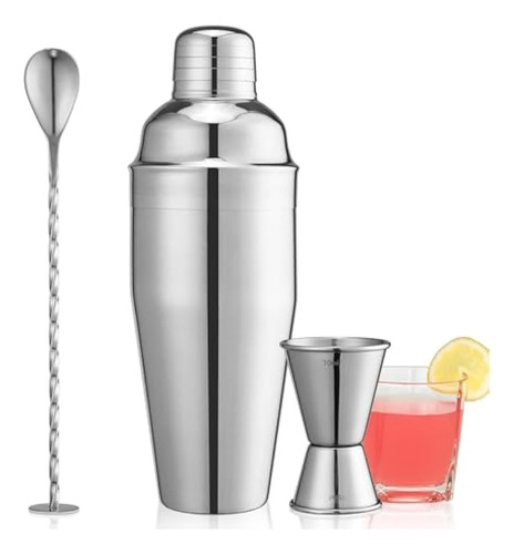 Juego De Coctelera De 24 Onzas, Kit De Camarero