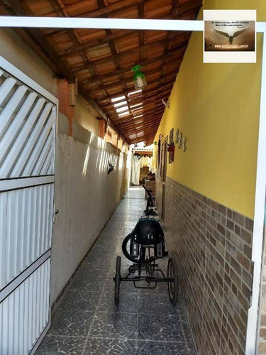 Imagem 12 de 20 de Casa De 02 Dormitórios ( 1 Suíte ) 02 Vagas De Garagem Residencial À Venda, Balneário Gaivota, Itanhaém. - Ca0087
