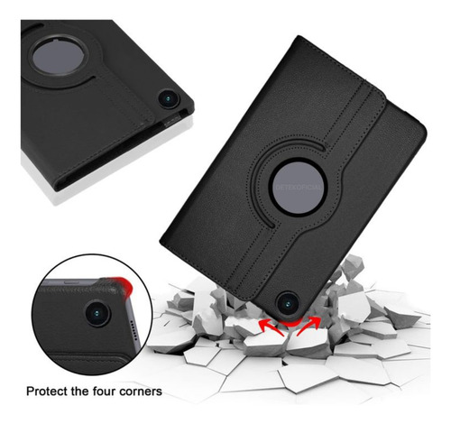 Funda 360° Giratoria Para Samsung Galaxy Tab A9+ Plus 11