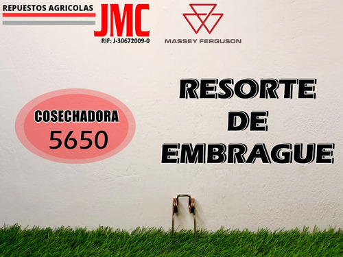 Resorte De Embrague Cosechadora 5650