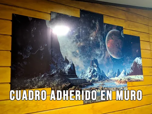 Cuadro - Poster - 5 Piezas 135 X 80 Cm - Jujutsu Kaisen