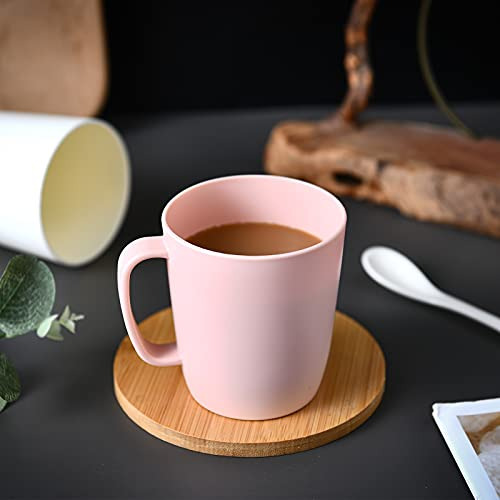 Juego De Tazas De Caf Plsticas, 5 Unidades, 10 Oz, Inastilla