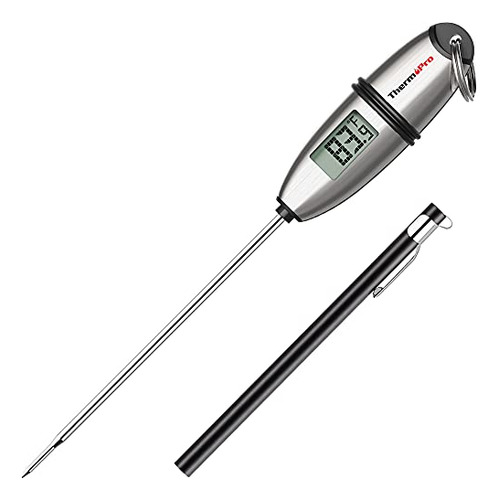 Termmetro Carne Digital, Sonda Larga, Bbq, Cocina