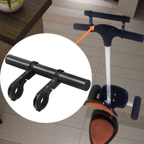 Barra De Extensão Para Carrinho Infantil, Design Preto