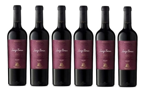 Imagen 1 de 9 de Luigi Bosca Malbec 750ml Cajax6