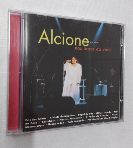 Cd Alcione - Nos Bares Da Vida - Ao Vivo ( 23158 ) (Usado)