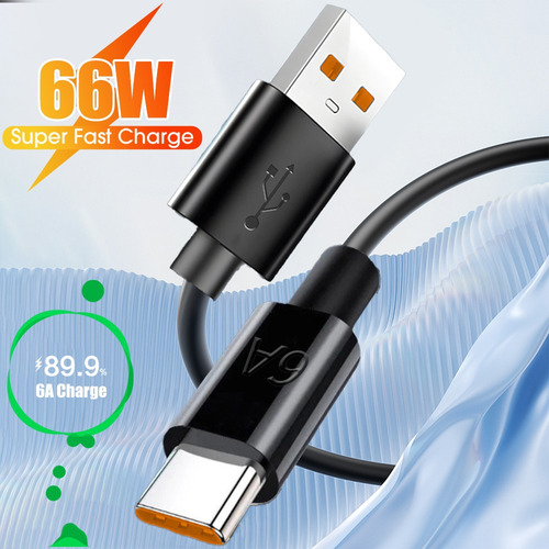 Cabo Usb Para Tipo C 6a, Cabo De Dados De Carregamento Super
