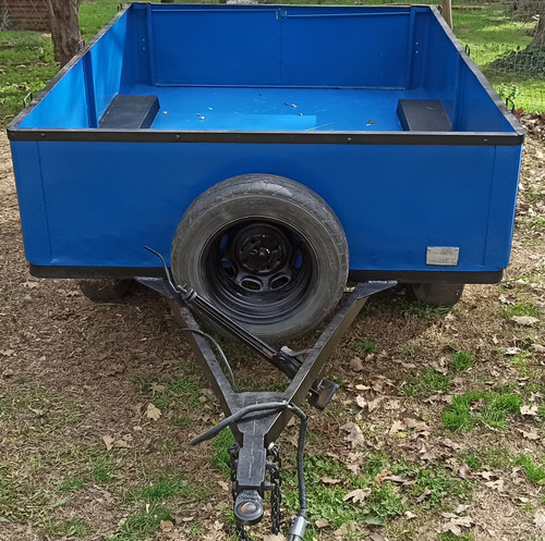 Trailer Doble Eje Empadronado Para 2000 Kilos Como Nuevo