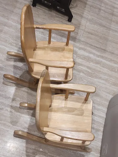 Mecedora En Madera Para Niños (Usado)
