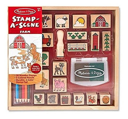 Set Sellos Granja Melissa & Doug