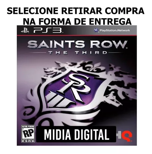 Saints Row IV - Jogo PS3 Midia Fisica | Lojas 99