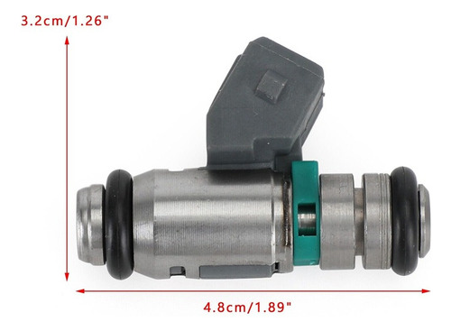4 Inyectores Iwp143 For Renault Clio Megane Peugeot 1.6l