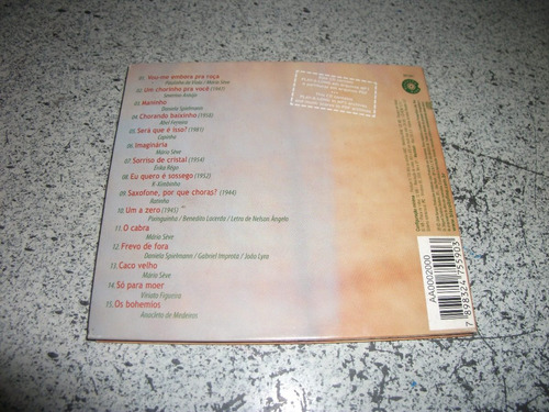 Cd - Mario Seve E Daniela Spielmann Choros Porque Sax