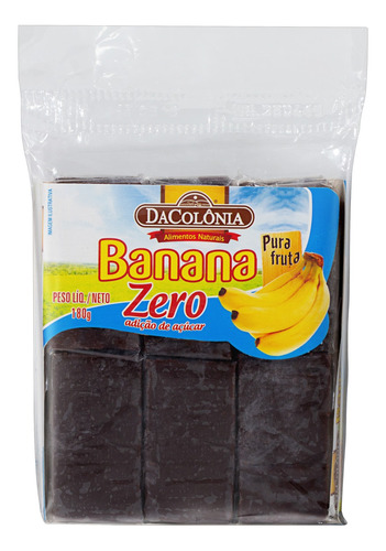 Banana DaColônia Pacote 180g
