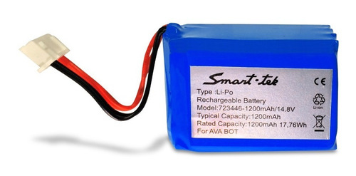 Imagen 2 de 2 de Repuesto Ava Bot Aspiradora Robot Smart Tek