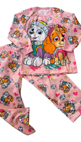 Pijamas Para Niñas, Varios Personajes Otoño Invierno