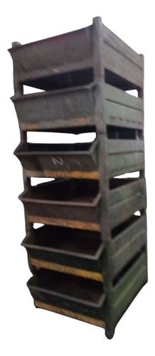 Capacho Contenedor Metálico 89x100x32cm 280 Litros.no Envio No (Usado)