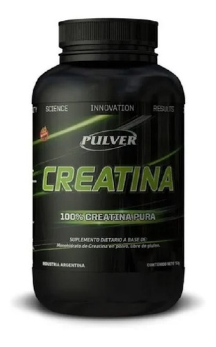 Creatina Monohidrato Pura Pulver 300g Apto Celiacos Sin Tacc