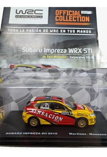 Coleccion Wrc Subaru Impreza Wrx Martinez 2010