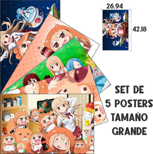 Poster Gr Set De 5 Pzas Himouto Anime Umaruchan Umaru Chan