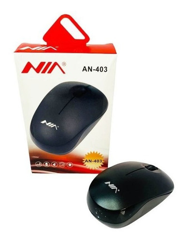 Mouse Inalámbrico Nia An-403 Receptor Usb 