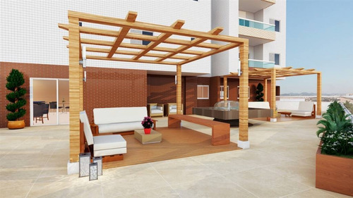 Imagem 2 de 15 de Apartamento, 1 Dorms Com 46.14 M² - Caiçara - Praia Grande - Ref.: Alv94 - Alv94