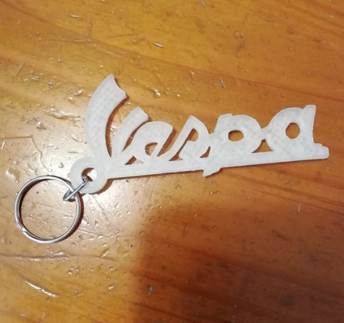 Imagen 5 de 5 de Vespa Llaveros Impresos En 3d