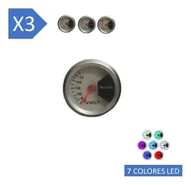 Comprar Zpack1 Reloj Medidor Voltímetro Eléctrico Tuning Gauge
