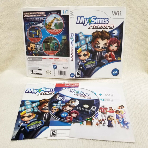 My Sims Agents Juego Nintendo Wii Original Completo Ntsc