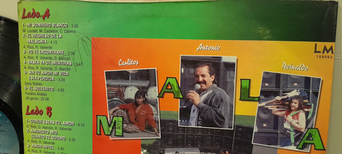 Grupo Malagata Mas Arriba Que Nunca Lp Vinilo Antonio Rios Estándar (Usado)