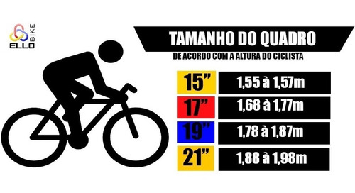 Bicicleta Aro 26 Aero 21 Marchas Velox Mountain Bike Ello