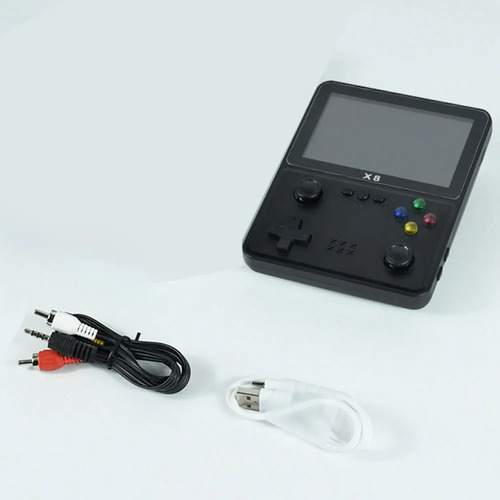 Consola De Juegos Retro X8, Reproductor De Juegos Portátil C