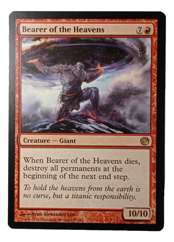 Carta Magic Bearer Of The Heavens [nyx] Mtg Giant