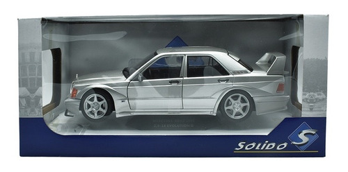 Mercedes Benz 190e Evolution 2 Plata 1:18 Solido Nuevo