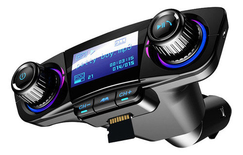 Coche Mp3 Player Bt Fm Transmisor Manos Libres