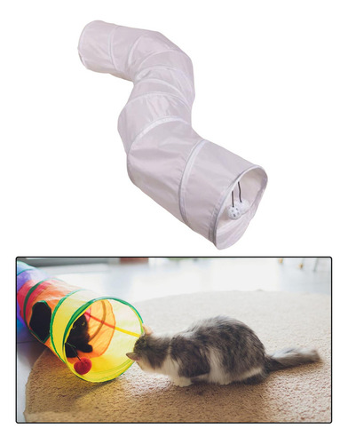 Túneles Para Gatos, Tubo De Túnel Para Gatitos, Forma De S