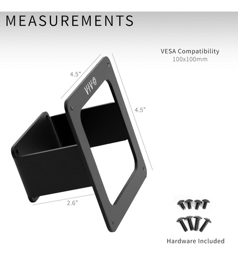 Placa Adaptadora Vesa Vivo Para Monitores Samsung Odyssey G9