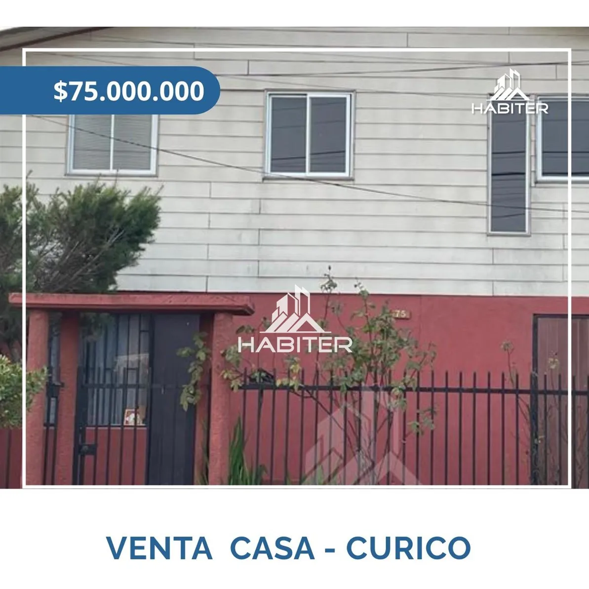 Imagen 1 de 13 de Casa En Venta De 3 Dorm. En Curicó (37712)
