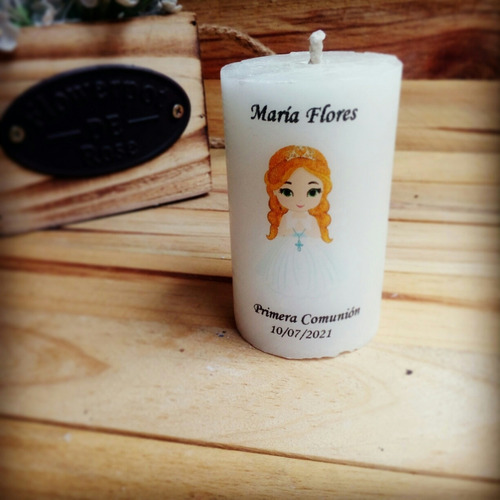 Imagen 3 de 7 de Velas Primera Comunión Recuerdos