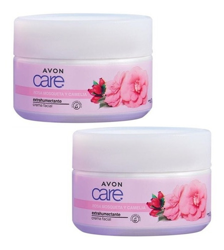 2 Crema Extra Humectante Rosa Mosqueta Camelia Avon Care