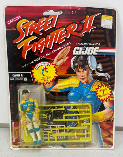 Gi Joe Rene Chun Li 1 Street Fighter 1993 Vintage Gijoe