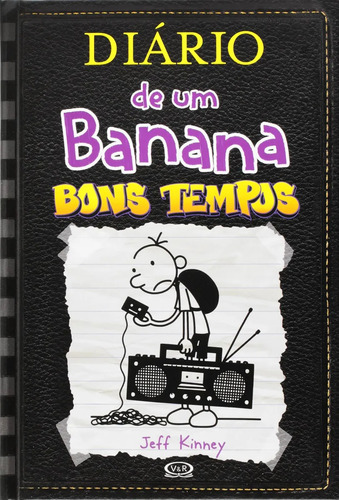 Kit C/4 Livros Diário De Um Banana 10,11,12 E 13- Capa Dura